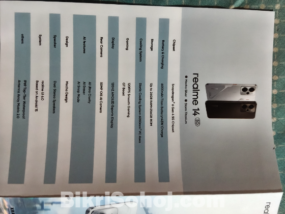 Realme 14 5g official